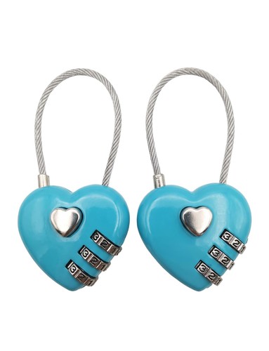 Pack blue heart shaped - 2,