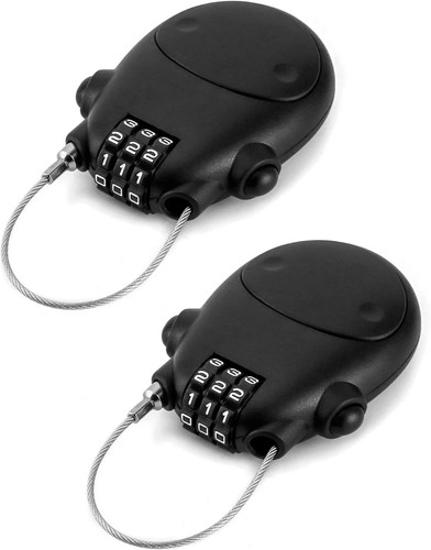 Pack retractable cable lock - 2,
