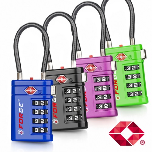 Tsa approved luggage lock - 4x,