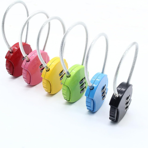 8pcs digit combination lock - 8pcs,