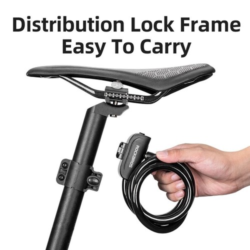 Rockbros cable lock 4mm - rockbros, 14.4mm*45"